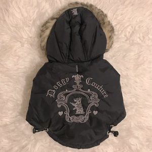 SOLD -Juicy Couture Dog Winter Coat